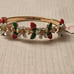 Betsey Johnson strawberry, flowers, and crystal bangle
