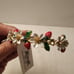 Betsey Johnson strawberry, flowers, and crystal bangle