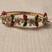 Betsey Johnson strawberry, flowers, and crystal bangle