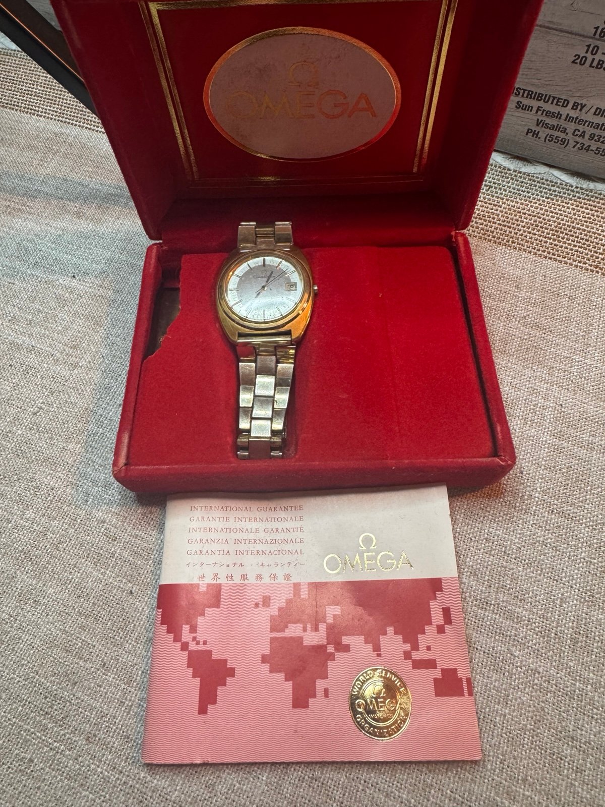 Vintage Omega Constellation Men’s watch