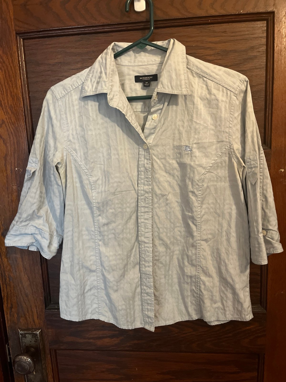 Burberry Button Up Blouse