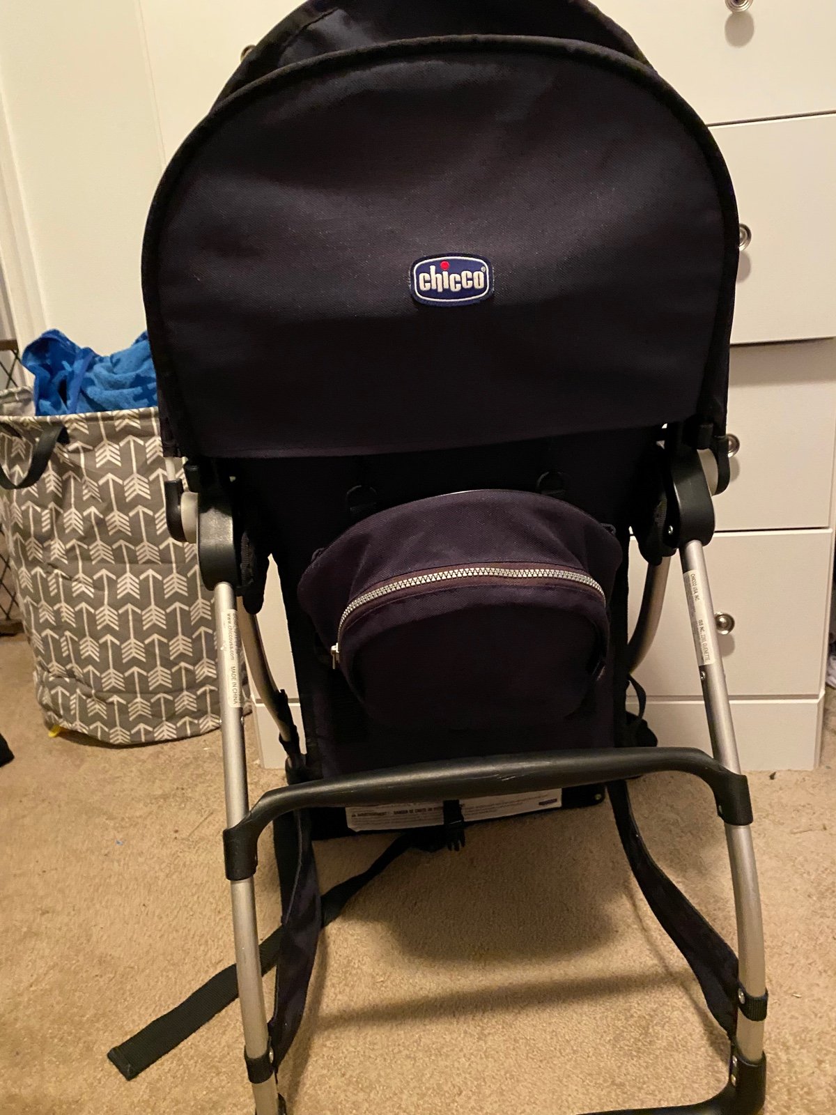 Child hiking back pack