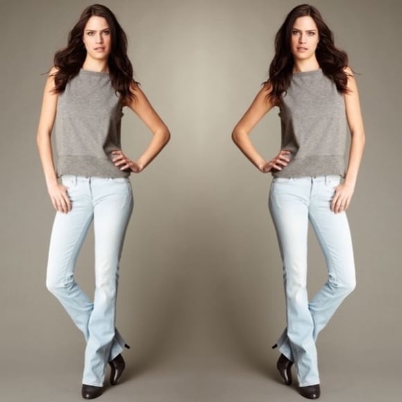 PAIGE Benedict Canyon Slim Boot Cut Jeans 24