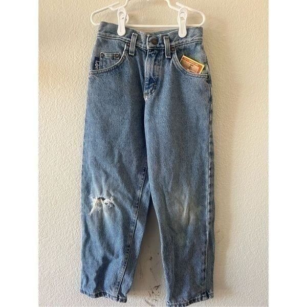 Vintage Lee distressed kids jeans