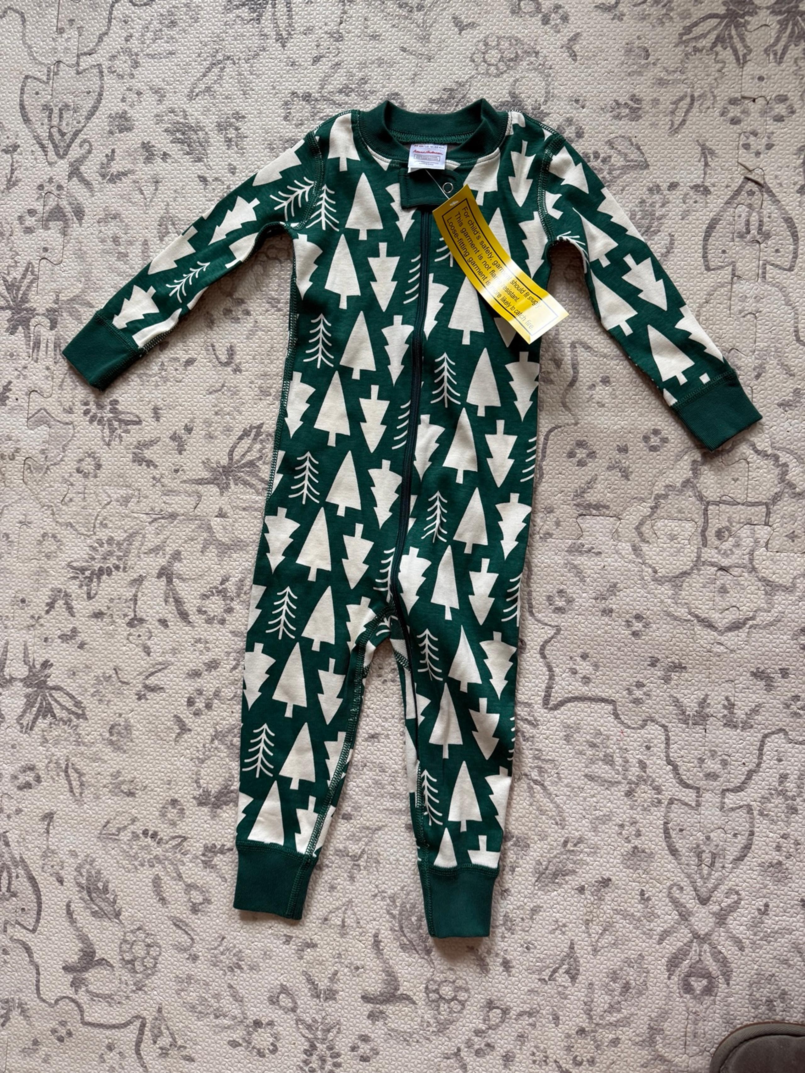 Holiday Baby Zip Sleeper