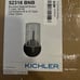 Kichler Nye 9.75 1 Light Wall Sconce, Clear Glass, Natural Brass - 52316BNB