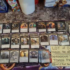 MAGIC THE GATHERING: LOT of 46 AMONKHET Token Pieces - TOKEN LOT OUT OF PRINT
