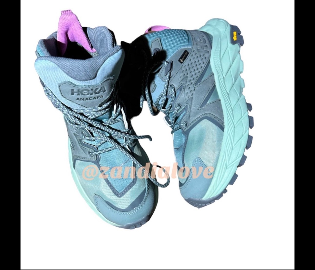 New Hoka Anacapa Mid GTX Sneakers sz 7.5B