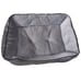American Kennel Club Gray Herringbone Cuddler Pet Bed AKC Medium Dog Pet Bed