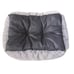 American Kennel Club Gray Herringbone Cuddler Pet Bed AKC Medium Dog Pet Bed