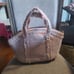 New Eric Javits blush squishee tote bag