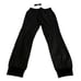 BCBG Max Azria Black Leather Elastic Waistband Joggers Pants XXS