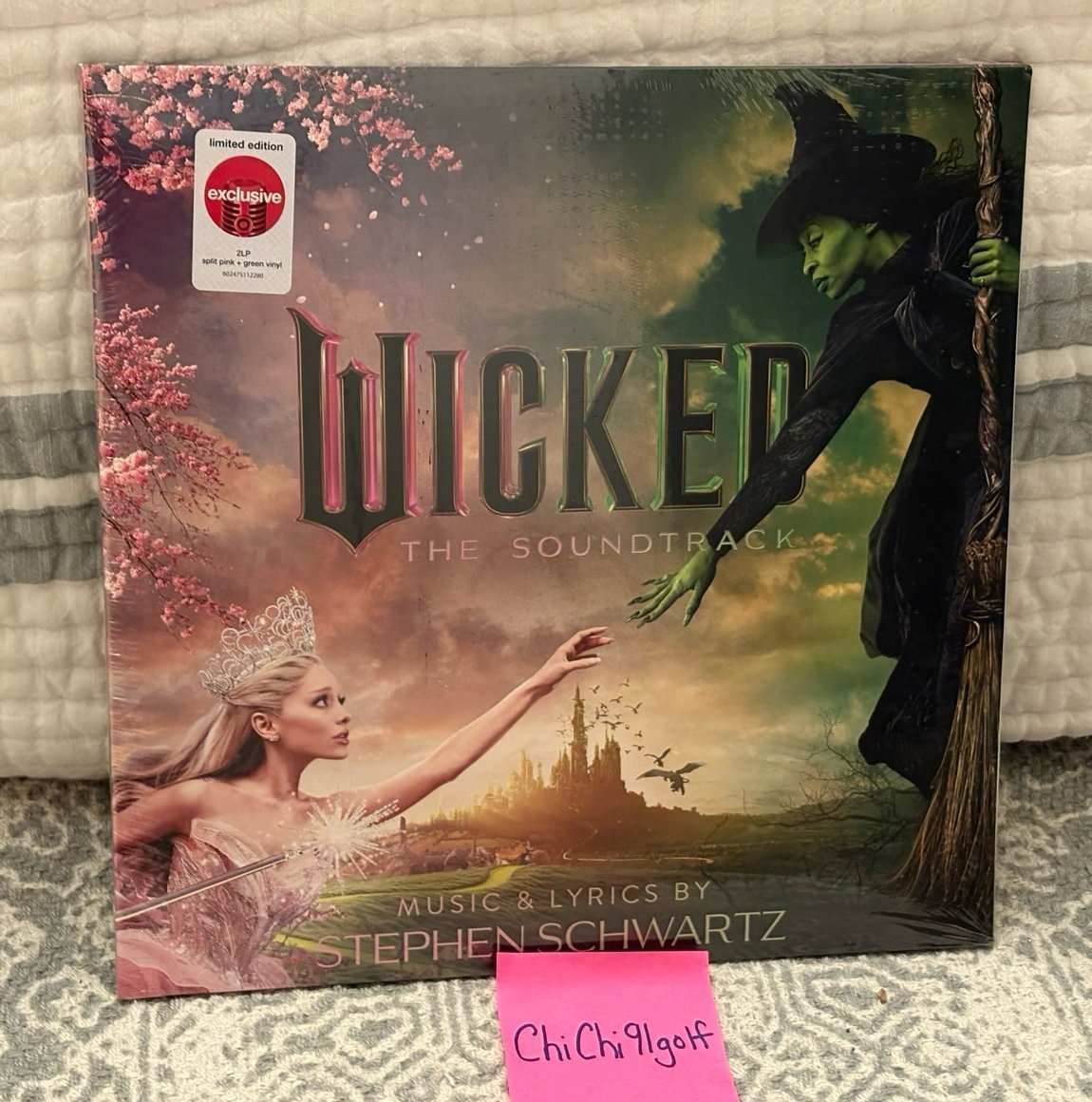 Wicked The Soundtrack Exclusive Limited Pink/Green Stephen Schwartz