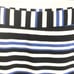 NWT Trina Turk Blue Black Striped Skirt