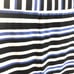 NWT Trina Turk Blue Black Striped Skirt