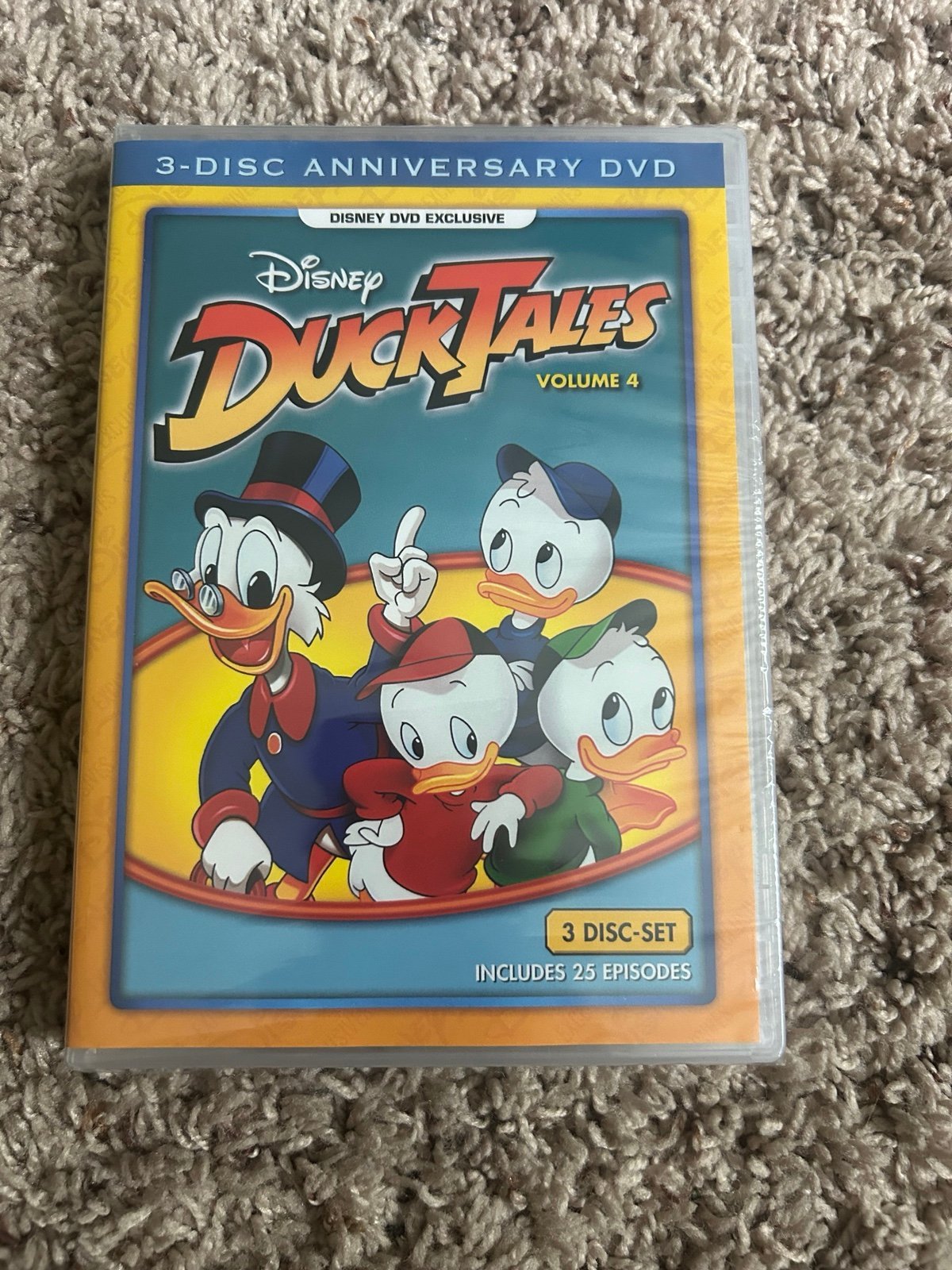 DuckTales Volume 4 (DVD, 3-Disc Set) Disney Movie Club Exclusive New