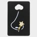 Gold Star Nose Ring Clip Cuff Jewelry Cute Rhinestone Crystal