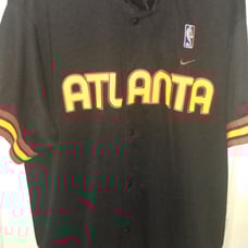 Atlanta Hawks Warm Nike Up Jacket 1974