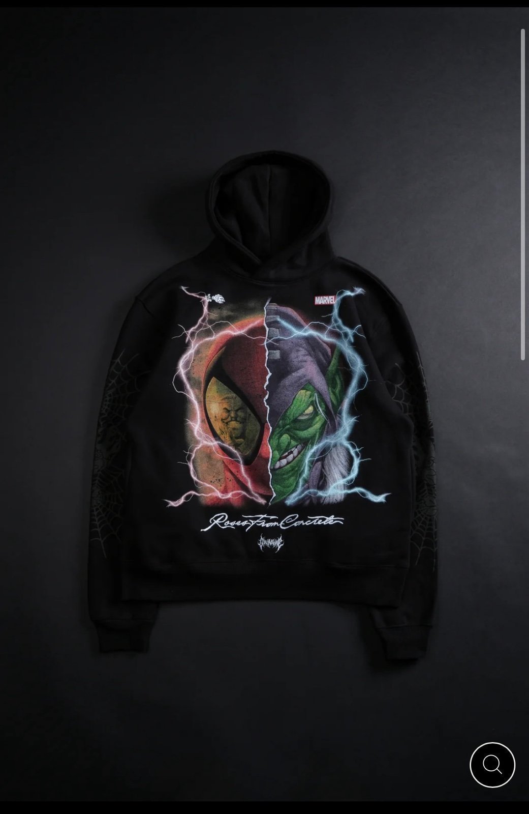 CIVIL REGIME X MARVEL SPIDER-MAN X GREEN GOBLIN “SPIDER GOBLIN” HOODIE - LARGE