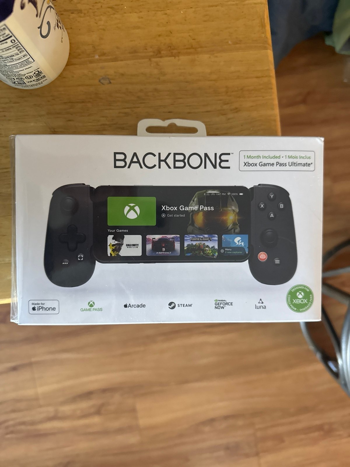 Backbone lightning xbox controller and hard travel case