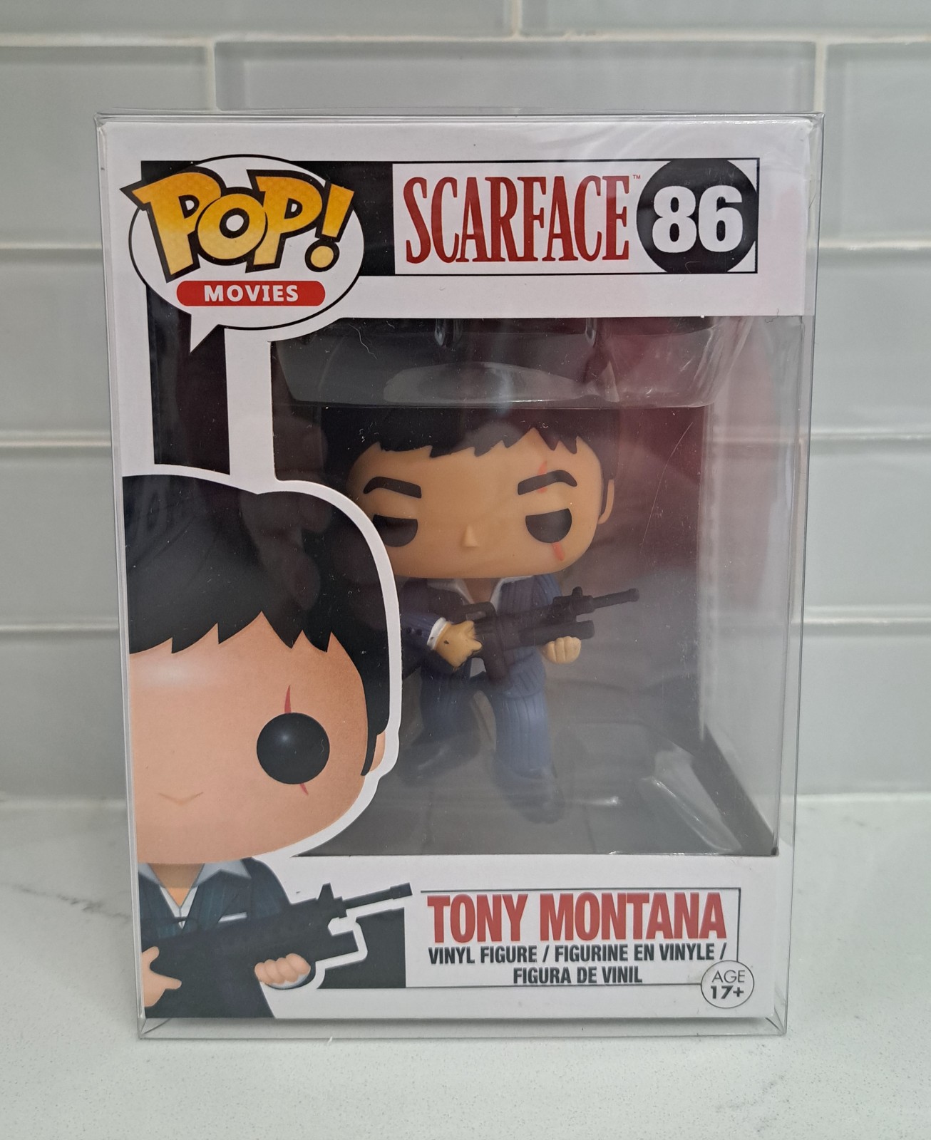 Funko Pop! Movies Scarface *TONY MONTANA* #86 Vaulted RARE! New NIB Figure LOOK!