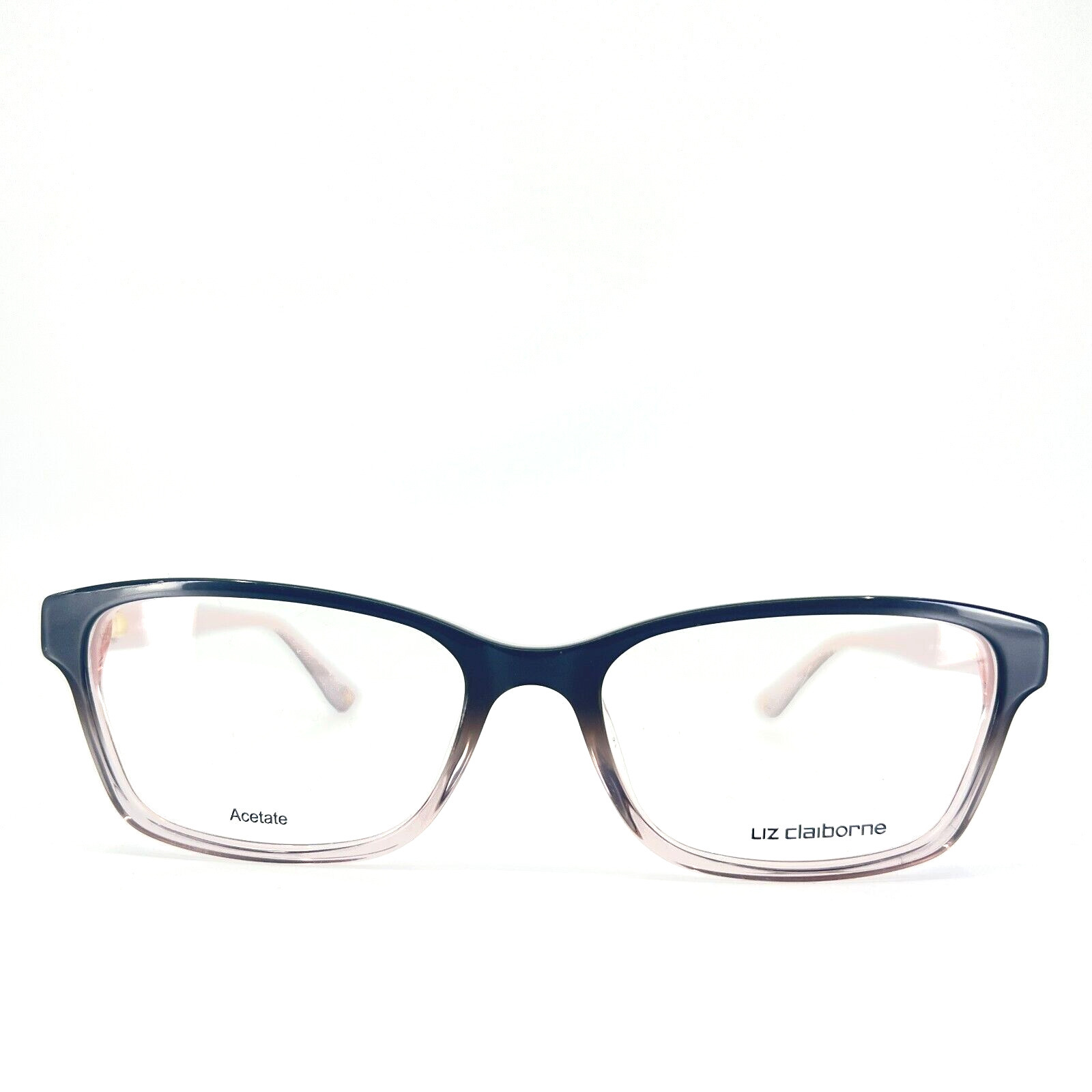 Liz Claiborne Eyeglasses L640 HAQ Rectangle Full Rim Frames 55[]17 135 mm