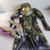 Halo Master Chief Costume Jumpsuit Mask Halloween Kids Size M (8-10) Microsoft