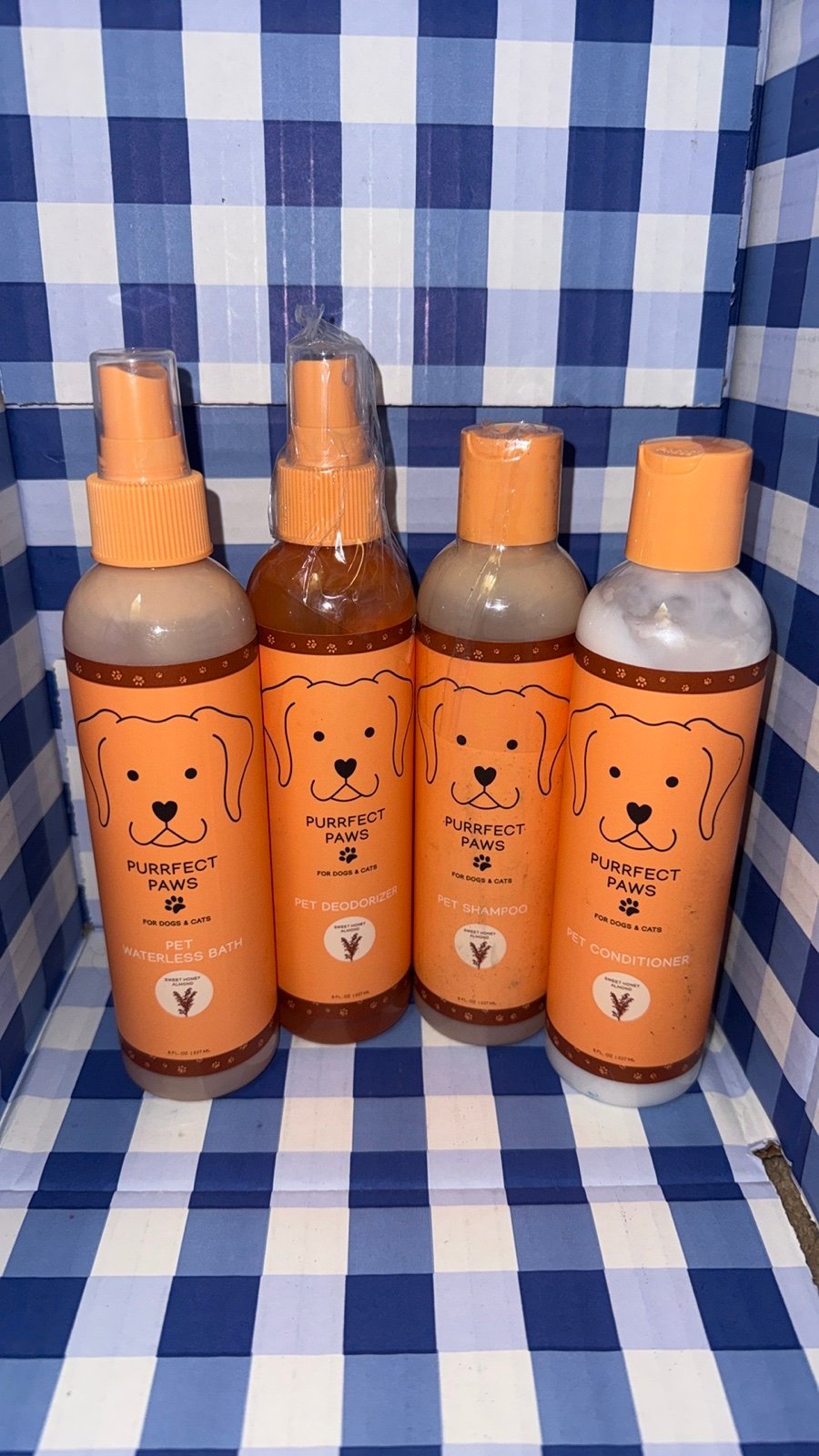 Sweet honey almond 4pc set
