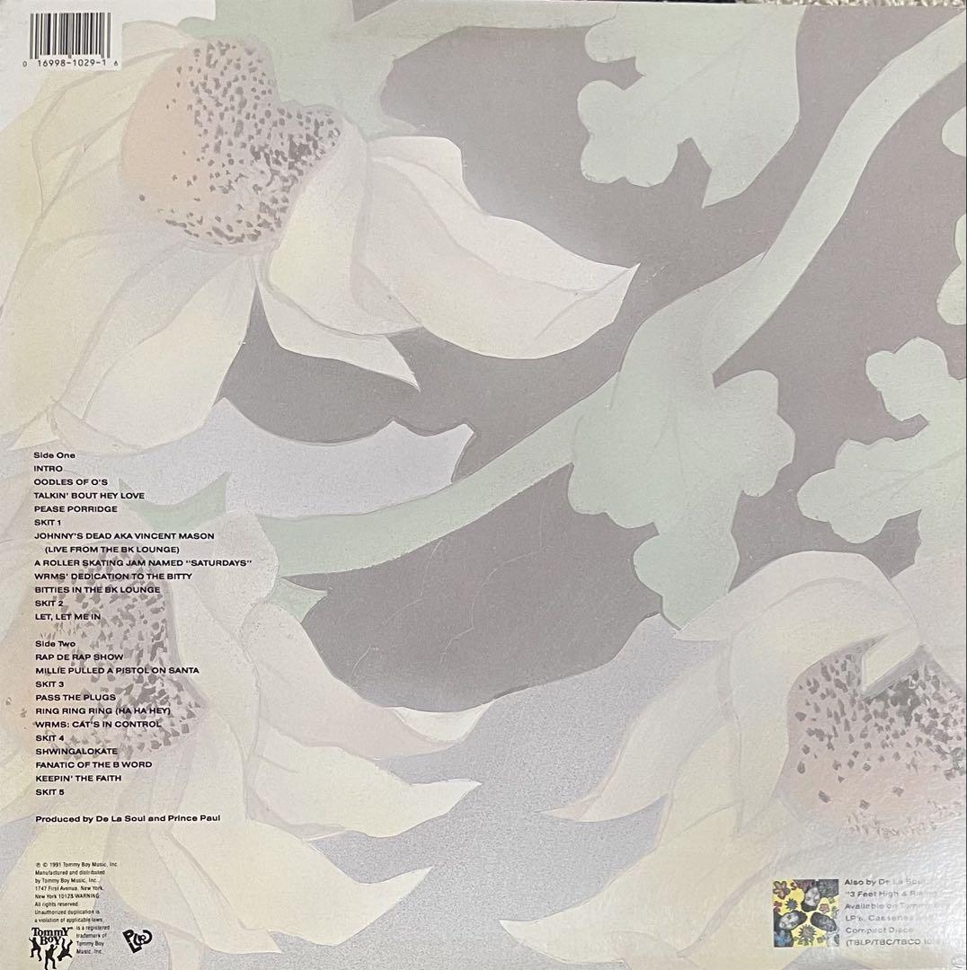 OG】De La Soul / De La Soul Is Dead 1LP Other