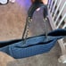 Tory Burch Elegant Navy Tote Bag