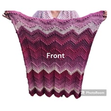 Handmade Crochet Throw Blanket Baby