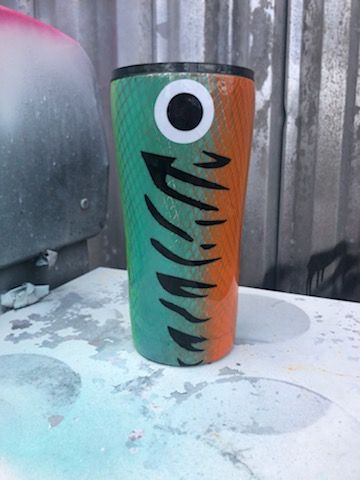Fishing lure tumbler