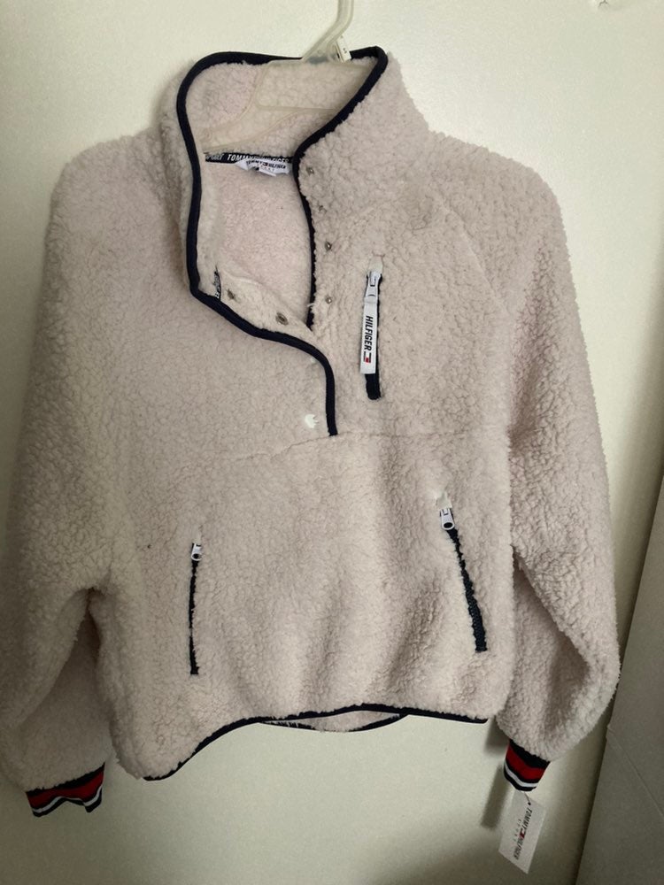 Vintage Sherpa Tommy Hillfiger Pullover