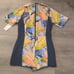 Calia by Carrie Underwood desert Flora Peri dusk zip back paddle suit size 10