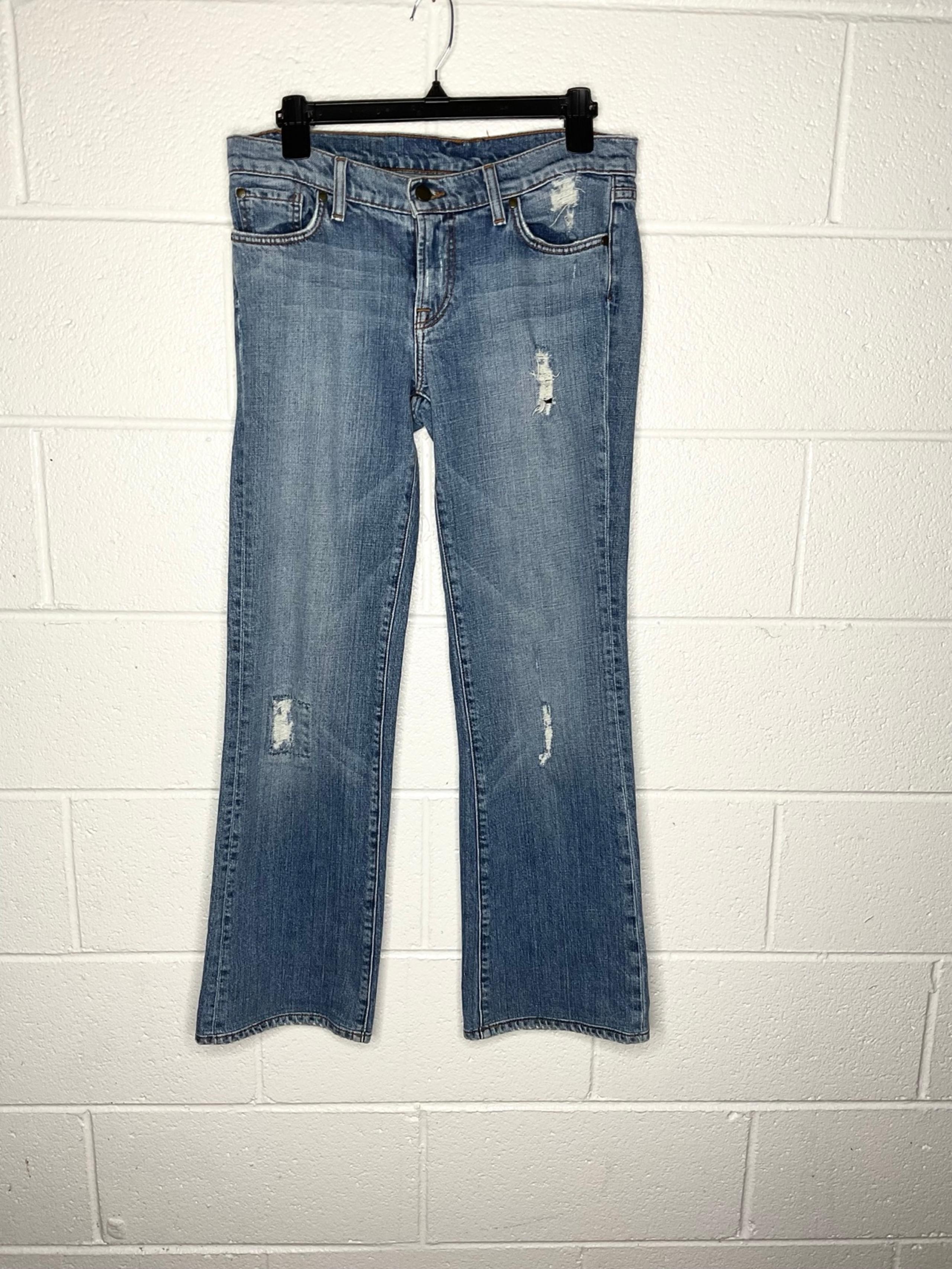 <Free People Blue Boot Cut Denim>