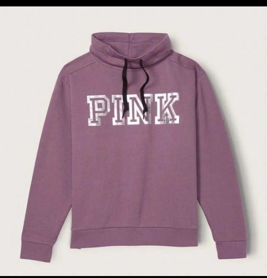 Nwt Victoria Secret Pink Cowl Neck Pullover Sweater