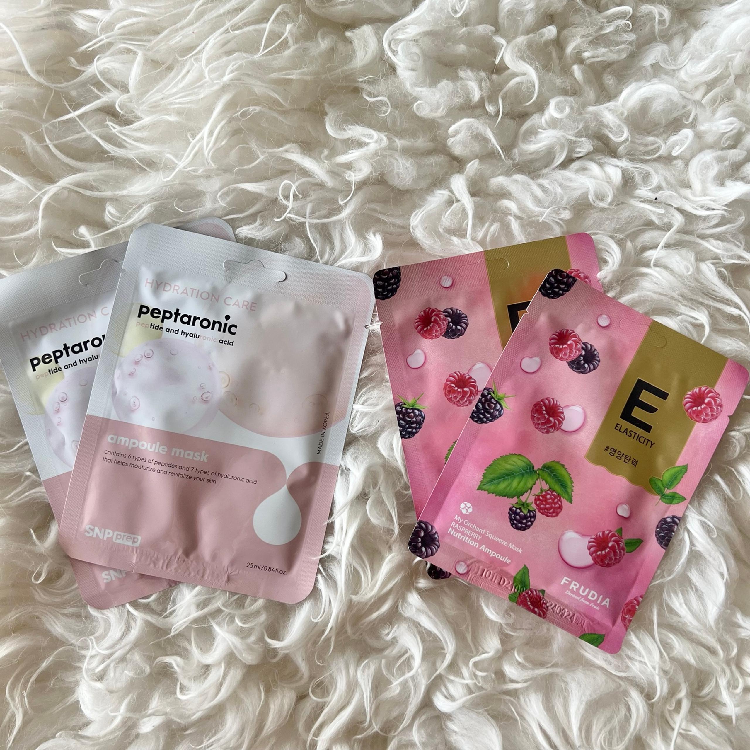 Frudia & SNP Korean Sheet Mask Sets