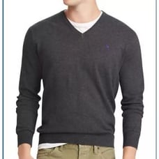 Polo Ralph Lauren: NWT Merino Wool V-Neck Sweater