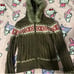 Aeropostale knit fur hoodie