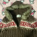 Aeropostale knit fur hoodie