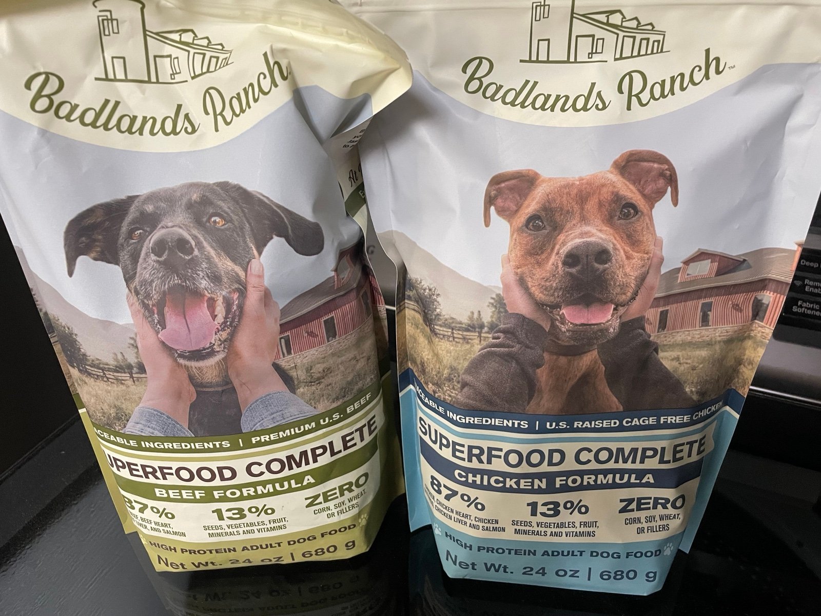 Dog food badlands ranch lot