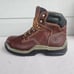 Wolverine Raider DuraShock 6” Inch Soft Toe Leather Boot Mean SZ 10 Brown