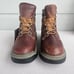 Wolverine Raider DuraShock 6” Inch Soft Toe Leather Boot Mean SZ 10 Brown