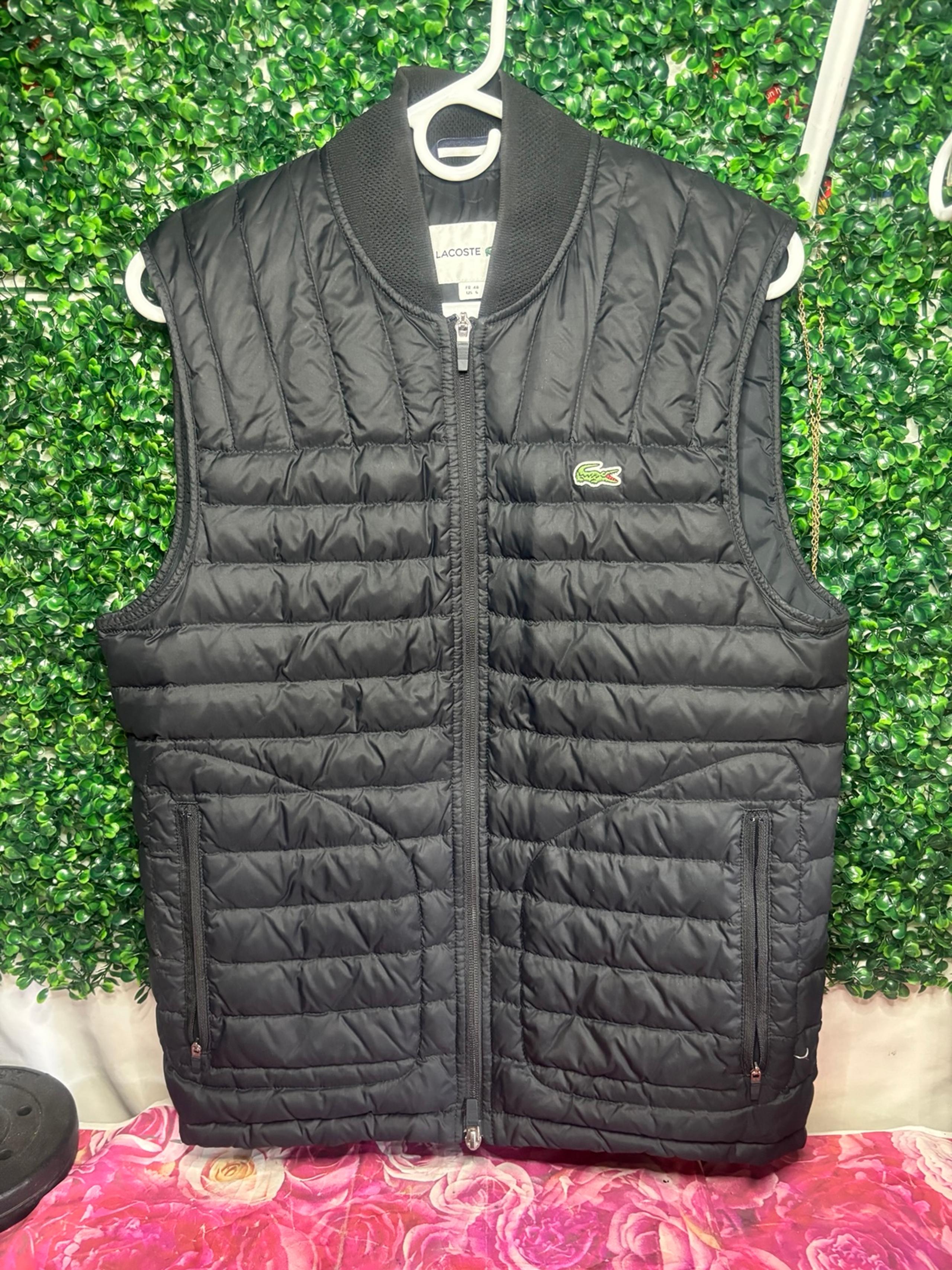 Men’s small Lacoste puffer vest