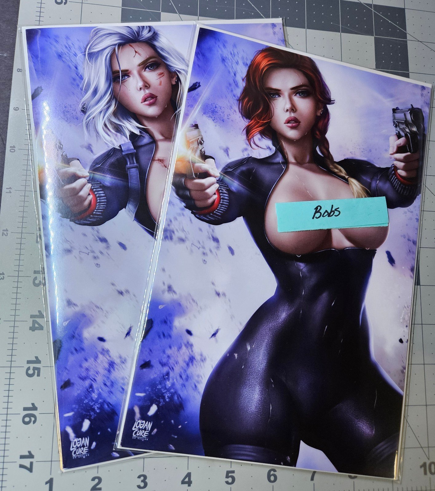 Waifu Chronicles 1 Logan Cure Aftermath Assassin Black Widow Cosplay Cover B E