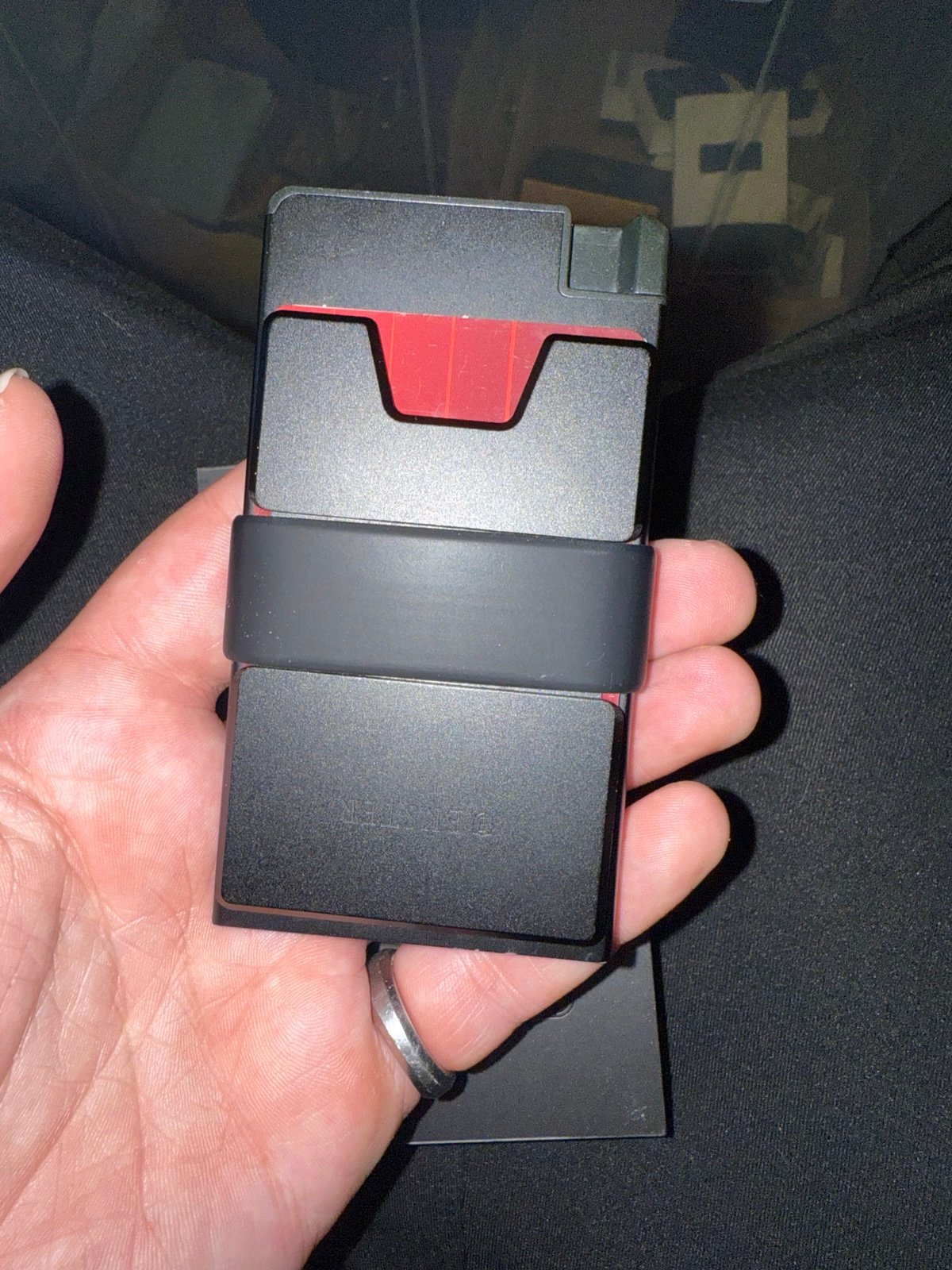 Ekster Pro wallet plus and AirTag adapter plate