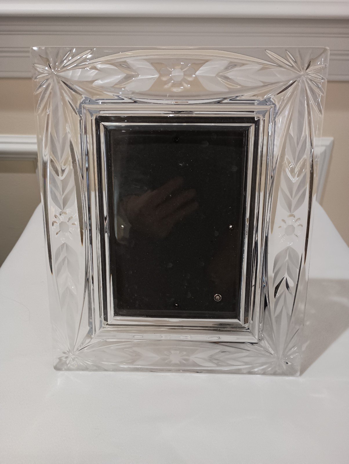 Vintage Crystal Photo Frame