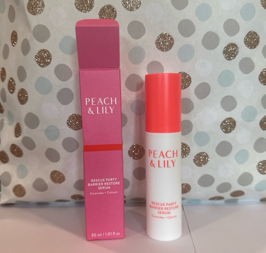Peach & lily rescue party barrier restore serum