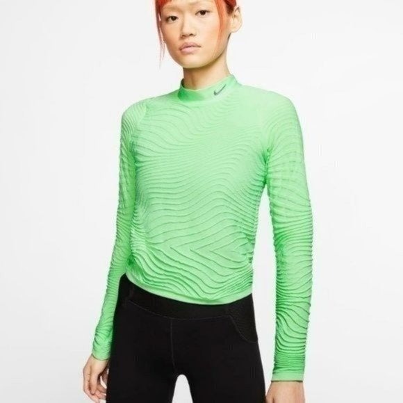 Nike City Ready Training Top Green Women Size XS New