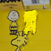Peanuts Snoopy Woodstock & Charlie Brown Glittery Enamel Metal Pin Combo Set